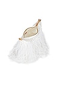 view 4 of 5 Gia Feather Shoulder in Optic White