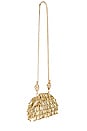 view 3 of 5 Jaala Nano Crossbody Bag in Brushed Brass