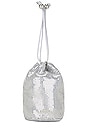 view 1 of 7 Gypsum Wristlet in Shiny Silver