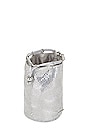 view 4 of 7 Gypsum Wristlet in Shiny Silver