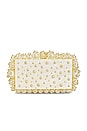 view 2 of 5 Eos Clutch in Ivory & Shiny Brass
