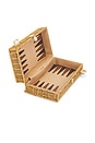 view 4 of 5 The Backgammon Clutch in Natural