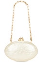 view 2 of 5 Eviana Clutch in Ivory