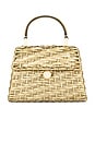 view 2 of 5 Nano Sybil Crossbody in Brushed Brass