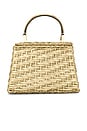 view 3 of 5 Nano Sybil Crossbody in Brushed Brass