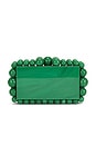 view 2 of 7 Eos Clutch in Deep Basil