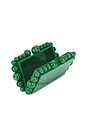 view 4 of 7 Eos Clutch in Deep Basil