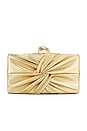 view 1 of 4 Lisse Clutch in Matte Brass