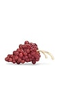 view 1 of 4 Grape Clutch in Crimson