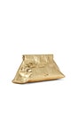 view 3 of 4 Lillia Mini Clutch in Brass