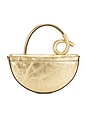 view 2 of 5 Azariah Nano Crossbody Bag in Brass