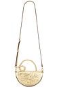 view 5 of 5 Azariah Nano Crossbody Bag in Brass