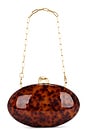 view 1 of 5 EVIANA 클러치백 in Caramel Tortoise