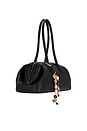 view 3 of 7 Raia Satchel Shoulder Bag in Black