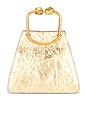 view 1 of 7 Maxine Top Handle Bag in Brass