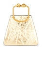 view 2 of 7 Maxine Top Handle Bag in Brass
