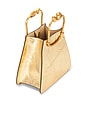 view 4 of 7 Maxine Top Handle Bag in Brass