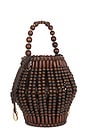 view 3 of 6 BOLSO HEBILLA LANTEMA in Walnut