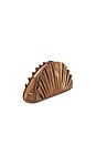 view 3 of 7 Nala Clutch in Bronze