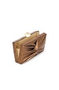 view 4 of 7 Lisse Clutch in Bronze