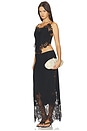view 8 of 7 The Caldera Clutch in Faded Python