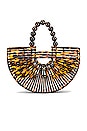 view 2 of 4 Fan Ark Mini Top Handle Bag in Tortoise