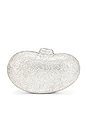 view 1 of 5 Tallulah Rhinestone Shoulder Bag in Clear