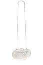 view 5 of 5 Tallulah Rhinestone Shoulder Bag in Clear