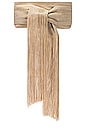 view 1 of 5 Banu Fringe Clutch in Cream