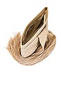 view 4 of 5 Banu Fringe Clutch in Cream