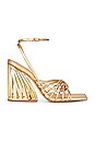 view 1 of 5 Inka Mini Sandal in Gold