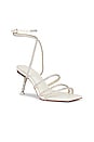 view 2 of 5 Isa Sandal in Optic White