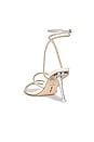 view 3 of 5 Isa Sandal in Optic White