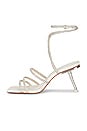 view 5 of 5 Isa Sandal in Optic White