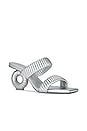 view 2 of 5 Valence Sandal in Silver