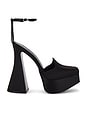 view 1 of 5 TACONES LAINA PLATFORM in Black