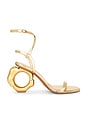 view 1 of 5 Circe Sandal in Brass