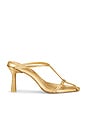 view 1 of 5 Nicia Sandal in Brass