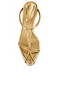 view 4 of 5 Nicia Sandal in Brass