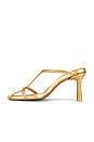 view 5 of 5 Nicia Sandal in Brass