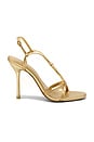 view 1 of 2 Fallon Sandal in Brass