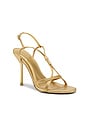 view 2 of 2 Fallon Sandal in Brass