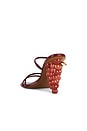 view 3 of 5 Grape Sandal in Crimson