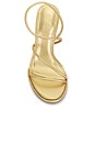 view 4 of 5 Candace Sandal in Brass