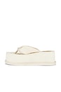 view 5 of 5 Cg Platform Flip Flops in Off White