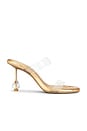 view 1 of 5 Demi Sandal in Brass