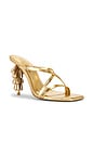view 2 of 5 Sage Sandal in Brass