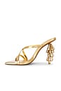 view 5 of 5 Sage Sandal in Brass