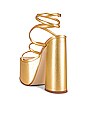 view 3 of 5 Hyte Platform Sandal in Gold