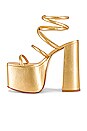 view 5 of 5 Hyte Platform Sandal in Gold